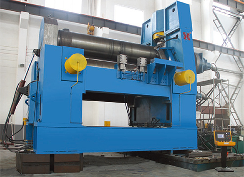 W11系列液压式水平下调式卷板机